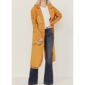 Free People Embroidered Jacket NWOT Size S